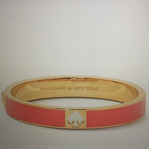 kate spade Jewelry - ♠️KATE SPADE HOLE SPADE 10MM HINGE BANGLE